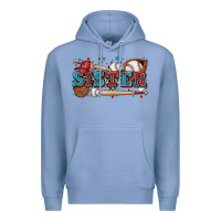 Colony Blue sister baseball Premium Hoodie - Zillion Design Studio
