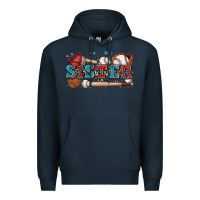 Navy sister baseball Premium Hoodie - Zillion Design Studio