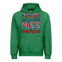 Emerald little miss America Urban Hoodie - Zillion Design Studio