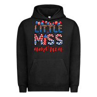 Pigment Black little miss America Urban Hoodie - Zillion Design Studio