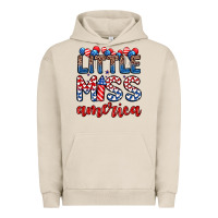 Pigment French Oak little miss America Urban Hoodie - Zillion Design Studio