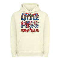 Pigment Pistachio little miss America Urban Hoodie - Zillion Design Studio