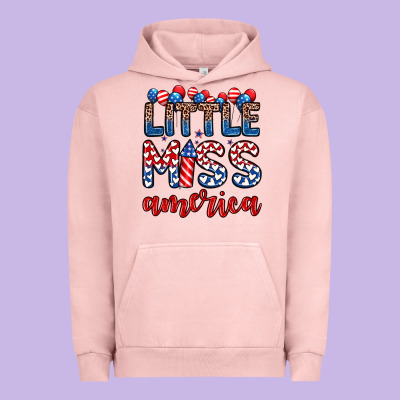 Little Miss America Urban Hoodie Designed By Zillion Design Studio
