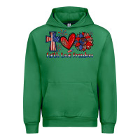 Emerald faith love freedom Urban Hoodie - Zillion Design Studio
