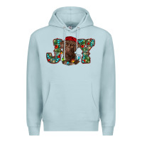 Blue Mist labrador retriever christmas joy Premium Hoodie - RanaPortraitStore