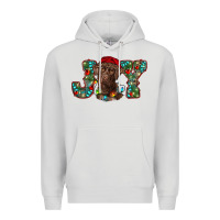 Dove Grey labrador retriever christmas joy Premium Hoodie - RanaPortraitStore