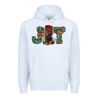 White labrador retriever christmas joy Premium Hoodie - RanaPortraitStore