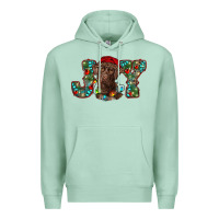 Seafoam labrador retriever christmas joy Premium Hoodie - RanaPortraitStore