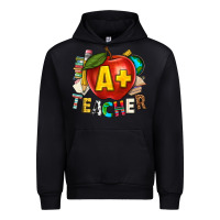 Black a plus teacher Urban Hoodie - texasbilliewilder