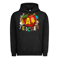 Pigment Black a plus teacher Urban Hoodie - texasbilliewilder
