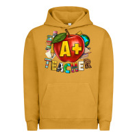 Pigment Peanut Butter a plus teacher Urban Hoodie - texasbilliewilder