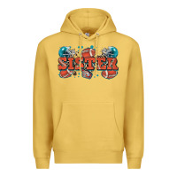 Antique Gold sister American football Premium Hoodie - Zillion Design Studio