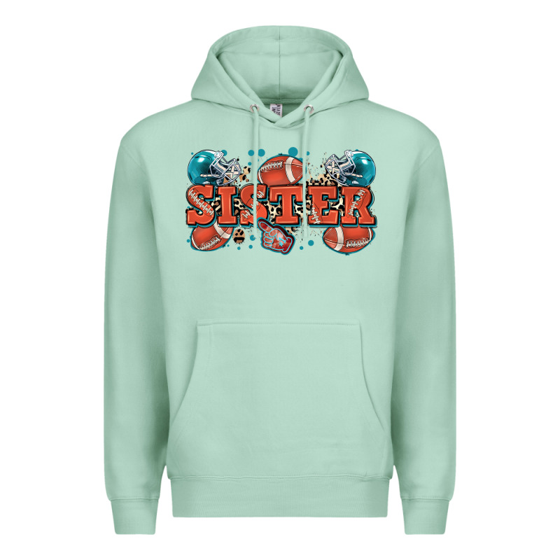 Sister American Football Premium Hoodie by Zillion Design Studio | Teevron