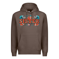 Coffee sister American football Premium Hoodie - Zillion Design Studio