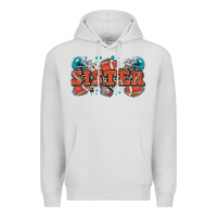 Dove Grey sister American football Premium Hoodie - Zillion Design Studio