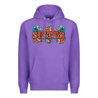 Purple sister American football Premium Hoodie - Zillion Design Studio