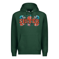 Sports Green sister American football Premium Hoodie - Zillion Design Studio
