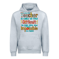 Heather Grey a truly great teacher Urban Hoodie - texasbilliewilder