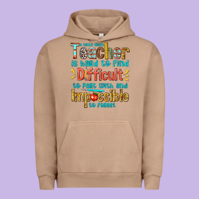 A Truly Great Teacher Urban Hoodie Designed By Texasbilliewilder