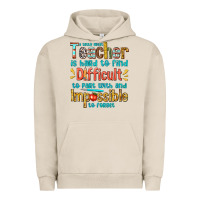 Pigment French Oak a truly great teacher Urban Hoodie - texasbilliewilder