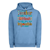 Pigment Pebble Blue a truly great teacher Urban Hoodie - texasbilliewilder