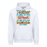 White a truly great teacher Urban Hoodie - texasbilliewilder