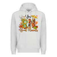 Dove Grey you rn good hands fall Premium Hoodie - texasbilliewilder