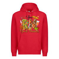 Red you rn good hands fall Premium Hoodie - texasbilliewilder