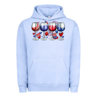 Pigment Grape Ice American wine glasses Urban Hoodie - Zillion Design Studio