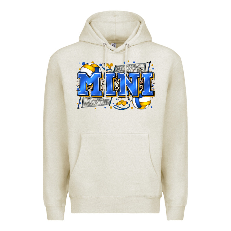 Mini Volleyball Premium Hoodie by Zillion Design Studio | Teevron
