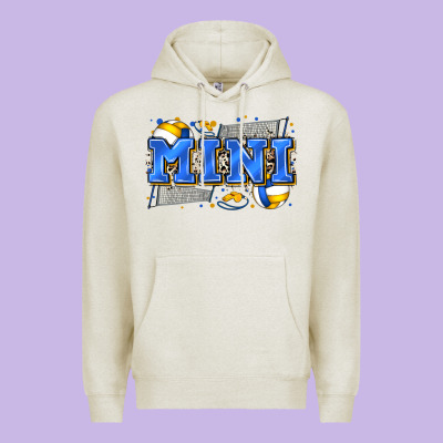 Mini Volleyball Premium Hoodie Designed By Zillion Design Studio
