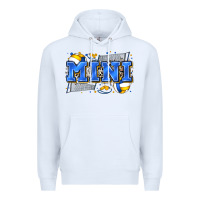 White mini volleyball Premium Hoodie - Zillion Design Studio