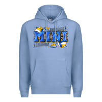 Colony Blue mini volleyball Premium Hoodie - Zillion Design Studio