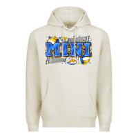Oatmeal Heather mini volleyball Premium Hoodie - Zillion Design Studio