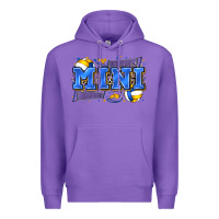 Purple mini volleyball Premium Hoodie - Zillion Design Studio