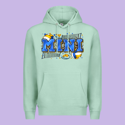Mini Volleyball Premium Hoodie Designed By Zillion Design Studio