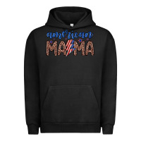 Pigment Black American mama Urban Hoodie - Zillion Design Studio
