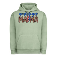 Pigment Oil Green American mama Urban Hoodie - Zillion Design Studio