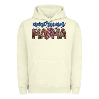 Pigment Pistachio American mama Urban Hoodie - Zillion Design Studio