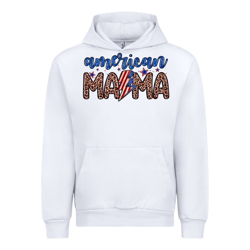 American Mama Urban Hoodie by Zillion Design Studio | Teevron