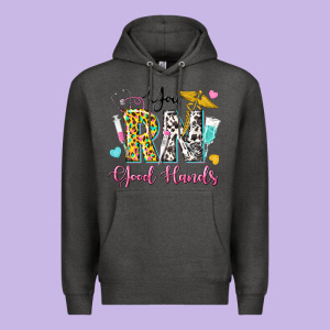 You Rn Good Hands Premium Hoodie Designed By Texasbilliewilder
