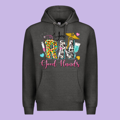 You Rn Good Hands Premium Hoodie Designed By Texasbilliewilder