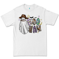 White Boo Haw Premium Tee - CowhideDigitalArt