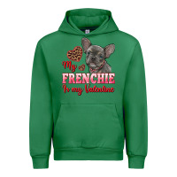 Emerald my frenchie is my valentine Urban Hoodie - RanaPortraitStore