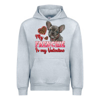 My Frenchie Is My Valentine Urban Hoodie | Teevron
