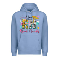 Colony Blue you rn good hands Premium Hoodie - texasbilliewilder
