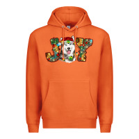 Carrot husky christmas joy Premium Hoodie - RanaPortraitStore