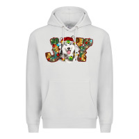 Dove Grey husky christmas joy Premium Hoodie - RanaPortraitStore