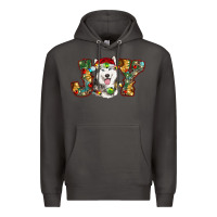 Smoke husky christmas joy Premium Hoodie - RanaPortraitStore