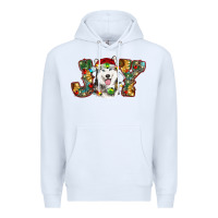 White husky christmas joy Premium Hoodie - RanaPortraitStore